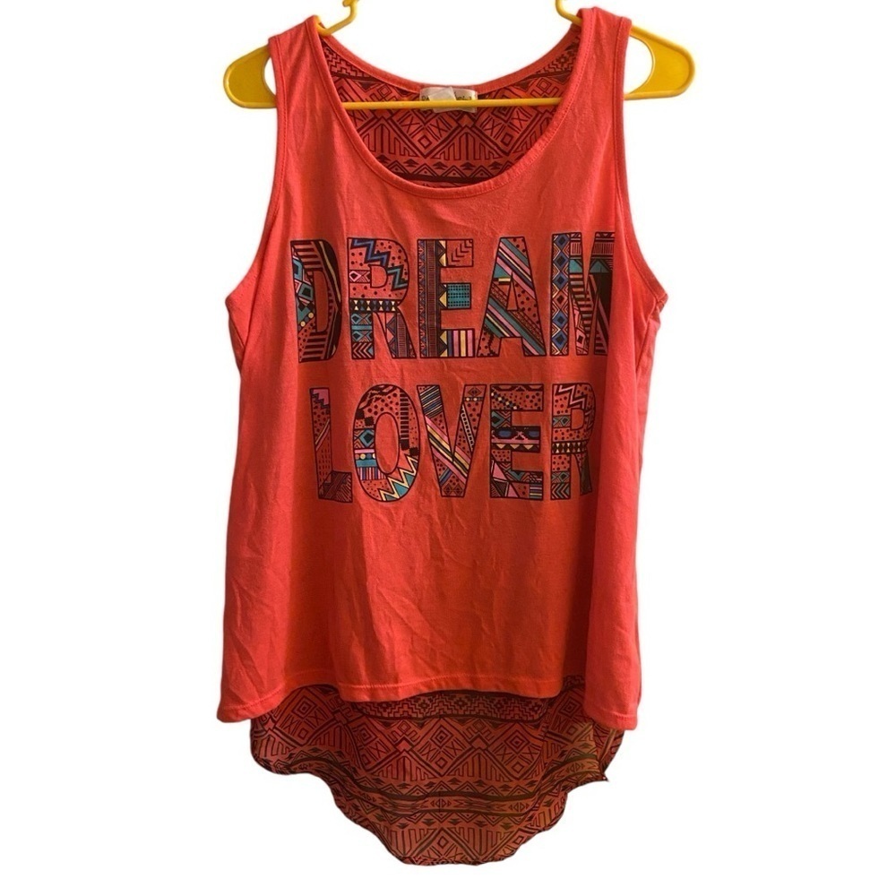 “Dream Lover” Rocker Girl High Low Tank Top